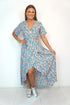 Dress The Maxi Wrap Dress - Summertime Greece dubai outfit dress brunch fashion mums