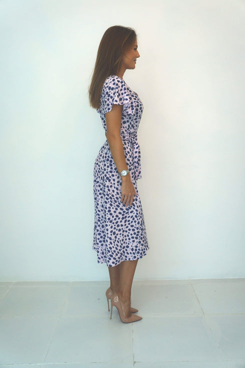 Dress The Midi Wrap Dress - Hamptons Weekend dubai outfit dress brunch fashion mums