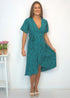Dress The Midi Wrap Dress - Jade Jungle dubai outfit dress brunch fashion mums