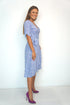 Dress The Midi Wrap Dress - Painted Riviera dubai outfit dress brunch fashion mums