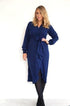 Dress The Midi Wrap Dress - Perfect Navy dubai outfit dress brunch fashion mums