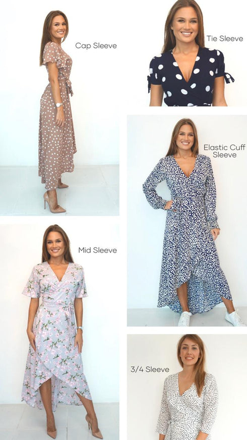 Dress The Midi Wrap Dress - Perfect Navy dubai outfit dress brunch fashion mums