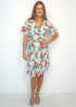Dress The Midi Wrap Dress - Tropical Lemonade dubai outfit dress brunch fashion mums