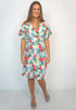 Dress The Midi Wrap Dress - Tropical Lemonade dubai outfit dress brunch fashion mums