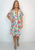 Dress The Midi Wrap Dress - Tropical Lemonade dubai outfit dress brunch fashion mums