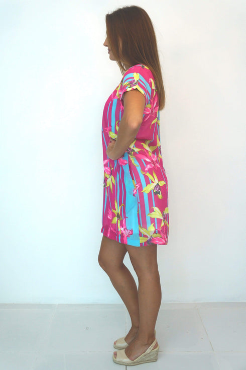 Dress The Mini Anywhere Dress - Hawaii Bay dubai outfit dress brunch fashion mums