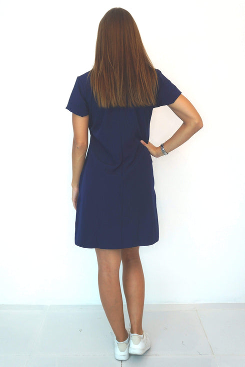 Dress The Mini Anywhere Dress - Perfect Navy... dubai outfit dress brunch fashion mums