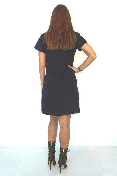 Dress The R Mini Anywhere Dress - Midnight Black dubai outfit dress brunch fashion mums