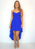 Dress The Strappy Cape Dress - Royal Blue dubai outfit dress brunch fashion mums