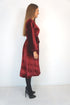 Dress The Velvet Wrap Dress - Burgundy Velvet dubai outfit dress brunch fashion mums