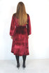 Dress The Velvet Wrap Dress - Burgundy Velvet dubai outfit dress brunch fashion mums
