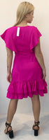 Dress The Weekend Dress - Hot Pink dubai outfit dress brunch fashion mums