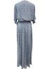 Dress XL The Wrap Dress - Cobalt Bouquet dubai outfit dress brunch fashion mums