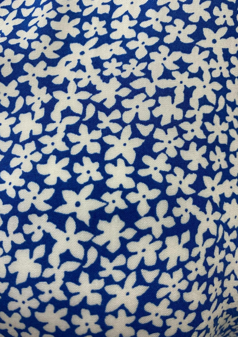 Dress XL The Wrap Dress - Cobalt Bouquet dubai outfit dress brunch fashion mums