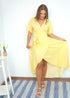 Dress The Wrap Dress - Lemonade Polka dubai outfit dress brunch fashion mums