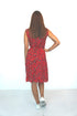 Dress The Wrap Dress - Red Animal dubai outfit dress brunch fashion mums