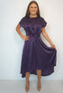 Dresses The Evening Dress - Evening Cadbury Satin dubai outfit dress brunch fashion mums