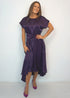 Dresses The Evening Dress - Evening Cadbury Satin dubai outfit dress brunch fashion mums