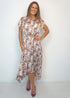 Dresses The Evening Dress - Platinum Snake dubai outfit dress brunch fashion mums
