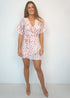 Dresses The Flirty Wrap Dress - Sorbet Feather dubai outfit dress brunch fashion mums