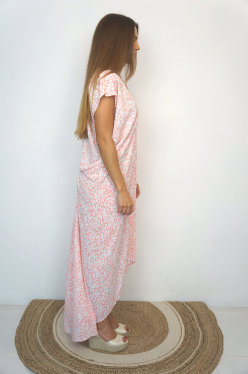 Dresses One size The Kate Maxi Dress - Iced Coral dubai outfit dress brunch fashion mums