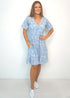Dresses The Short Helen Dress - Blue Sky Thinking dubai outfit dress brunch fashion mums