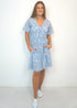 Dresses The Short Helen Dress - Blue Sky Thinking dubai outfit dress brunch fashion mums