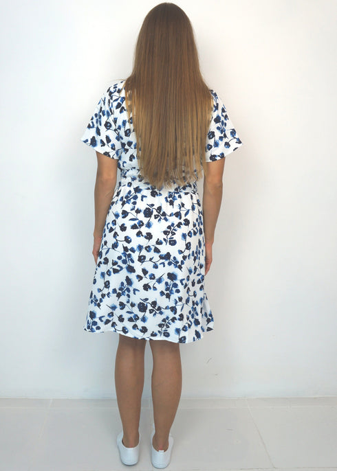 Dresses The Short Helen Dress - Royal Bouquet dubai outfit dress brunch fashion mums