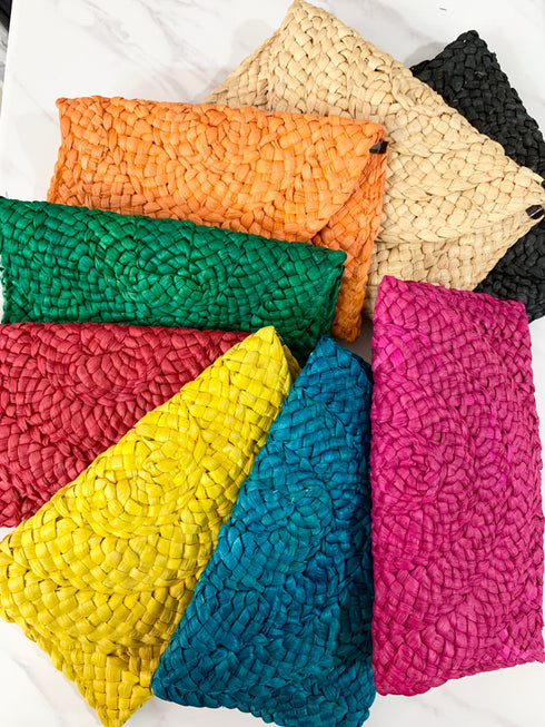 Rattan Clutch Bag dubai outfit dress brunch fashion mums