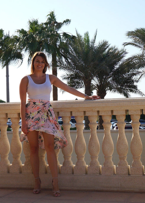 Skirt The Classic Wrap Skirt - Life's a Peach dubai outfit dress brunch fashion mums