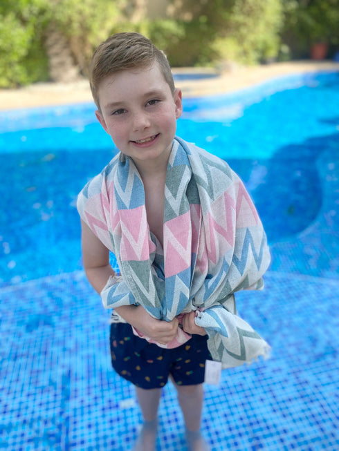 Summer Towels - Aztec Sorbet dubai outfit dress brunch fashion mums