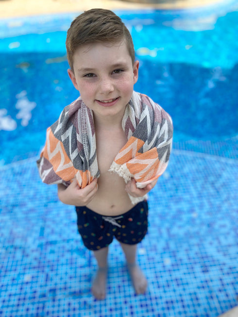 Summer Towels - Aztec Summer dubai outfit dress brunch fashion mums