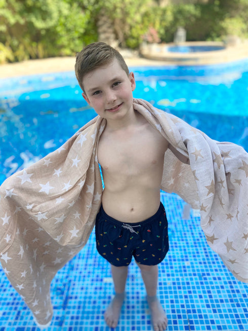 Summer Towels - Desert Stars dubai outfit dress brunch fashion mums