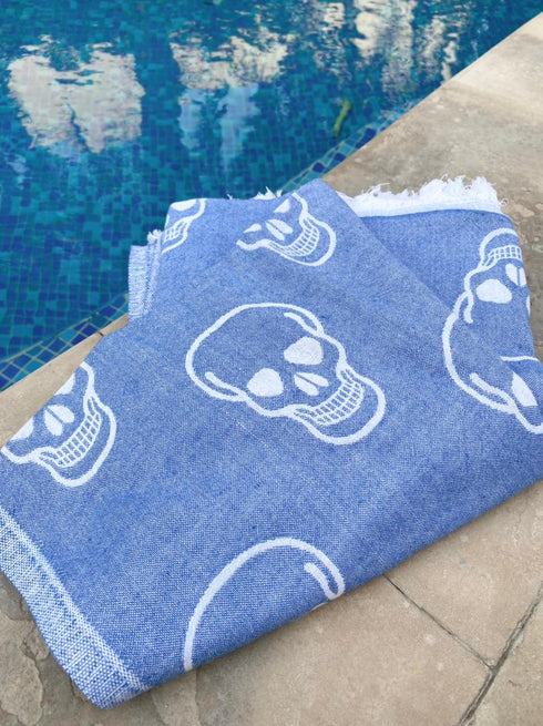 Summer Towels - Ocean Skull Candy dubai outfit dress brunch fashion mums