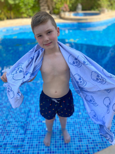 Summer Towels - Ocean Skull Candy dubai outfit dress brunch fashion mums