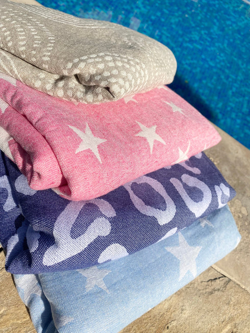 Summer Towels - Sand Circles dubai outfit dress brunch fashion mums