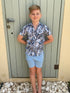 The Boy's Casual Shirt - Indigo Palms dubai outfit dress brunch fashion mums