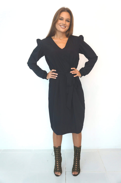 The Classic Dress - Midnight Black dubai outfit dress brunch fashion mums