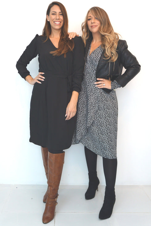 The Classic Dress - Midnight Black dubai outfit dress brunch fashion mums