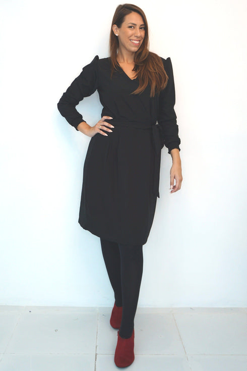 The Classic Dress - Midnight Black dubai outfit dress brunch fashion mums