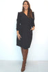The Classic Dress - Midnight Black dubai outfit dress brunch fashion mums