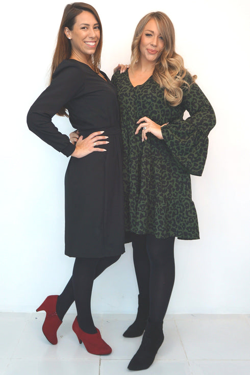 The Classic Dress - Midnight Black dubai outfit dress brunch fashion mums