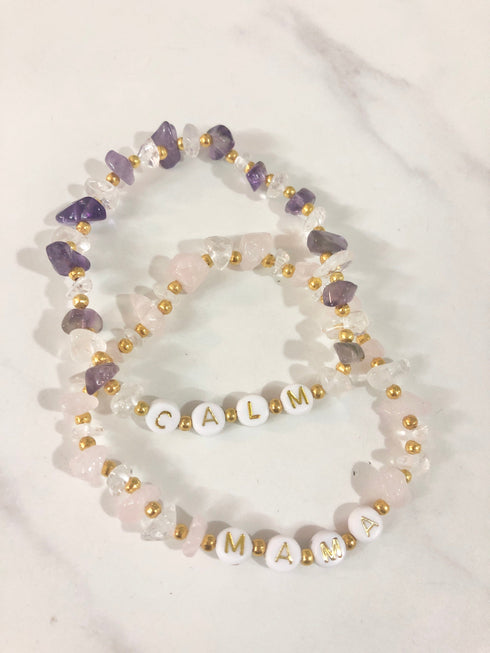 The Crystal Bracelets - MAMA dubai outfit dress brunch fashion mums