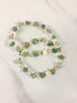 The Crystal Bracelets - NEON YELLOW HEART dubai outfit dress brunch fashion mums