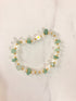 The Crystal Bracelets - NEON YELLOW HEART dubai outfit dress brunch fashion mums