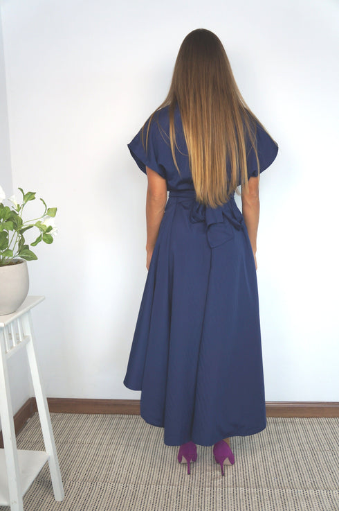The Evening Dress - Perfect Navy dubai outfit dress brunch fashion mums