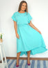 The Evening Dress - Turquoise Skies dubai outfit dress brunch fashion mums