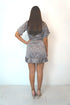 The Flirty Wrap Dress - Champagne Leopard dubai outfit dress brunch fashion mums