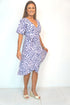 The Flirty Wrap Dress Midi - Hamptons Weekend dubai outfit dress brunch fashion mums