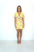 The Flirty Wrap Dress - Summer Yellow Floral dubai outfit dress brunch fashion mums